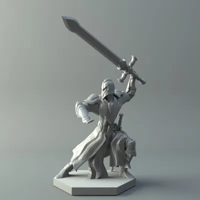 Mô Hình Elf Paladin D&D