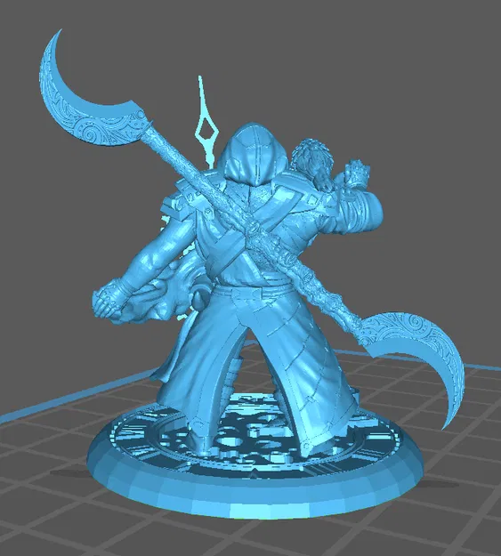 Chonurgy Wizard - Mô hình Pháp sư Thời gian Aasimar In 3D - Image 3