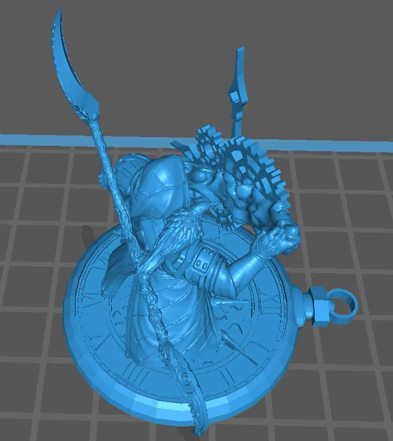 Chonurgy Wizard - Mô hình Pháp sư Thời gian Aasimar In 3D - Image 4