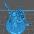 Chonurgy Wizard - Mô hình Pháp sư Thời gian Aasimar In 3D - Thumbnail 4