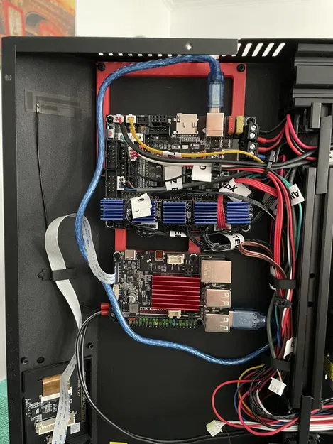 Mount Bo Mạch Tùy Chỉnh cho Artillery Genius + BTTPi v1.2 - Image 1