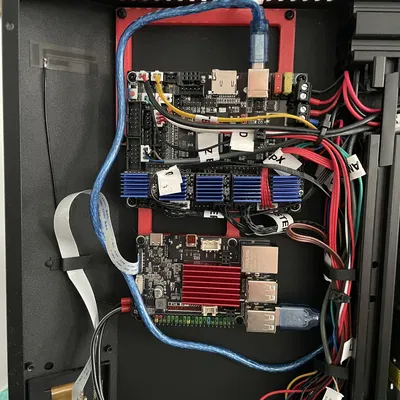 Mount Bo Mạch Tùy Chỉnh cho Artillery Genius + BTTPi v1.2