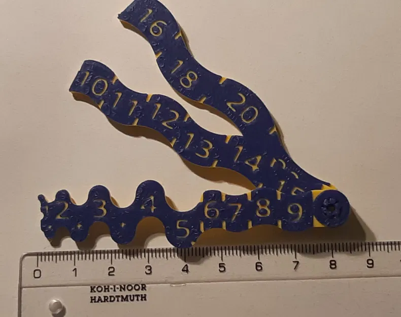 Dụng cụ đo bán kính 1-22mm - Image 2