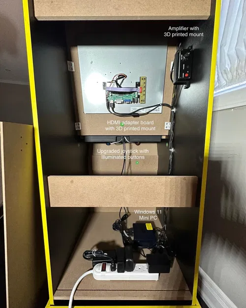 Giá đỡ Bo mạch HDMI cho Tủ Arcade1Up - Image 2