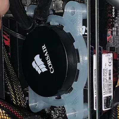 Adapter Bracket AM4 cho Tản nhiệt CPU Corsair AIO - Dùng Backplane & Ốc Có Sẵn