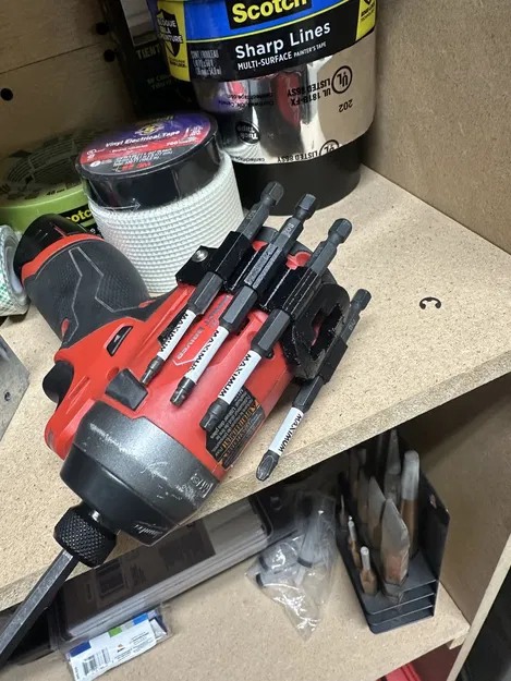 Kệ Đựng Mũi Khoan Milwaukee Dùng Với TPU - Image 3