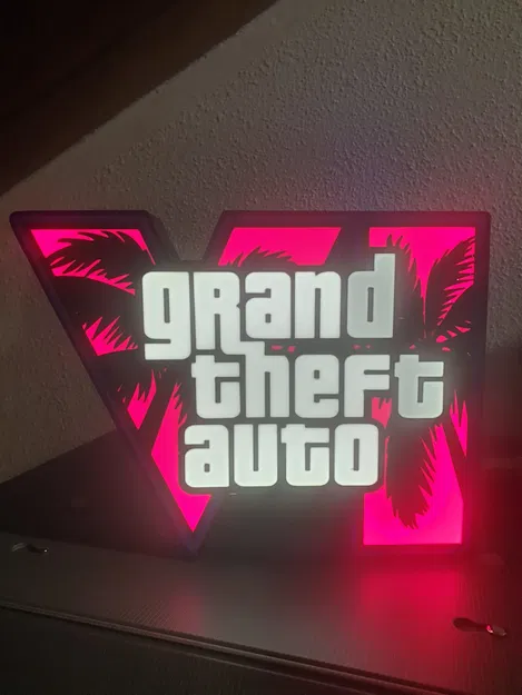 Lightbox GTA VI với thiết kế cây dừa - Image 1