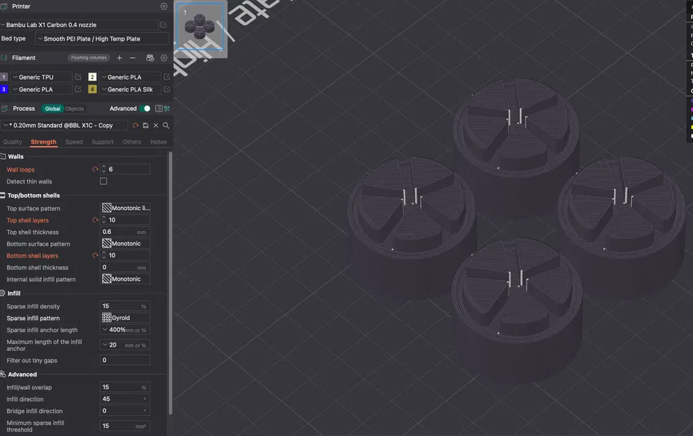 Chân đế Bambu Lab, Giảm rung chống ồn - Image 2