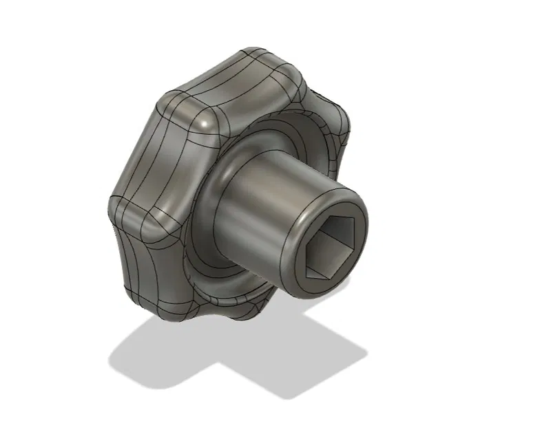 Núm xoay có ren trong M8 - Image 2