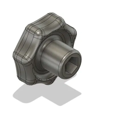 Núm xoay có ren trong M8