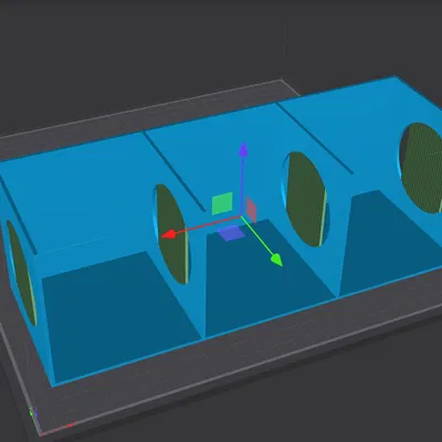 Chỗ Trú Ẩn Hang Thỏ (3 Ngăn) Cho Hamster
