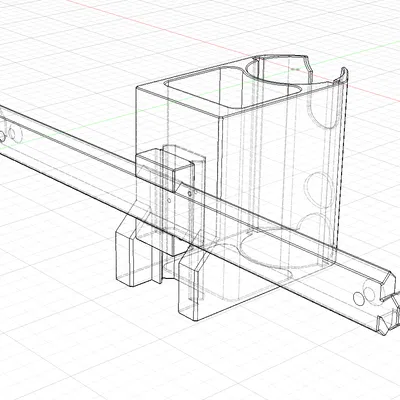 Giá treo tường tùy chỉnh cho phụ kiện Dyson V10+