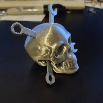 Đầu Lâu Thợ Máy - Mechanic Skull