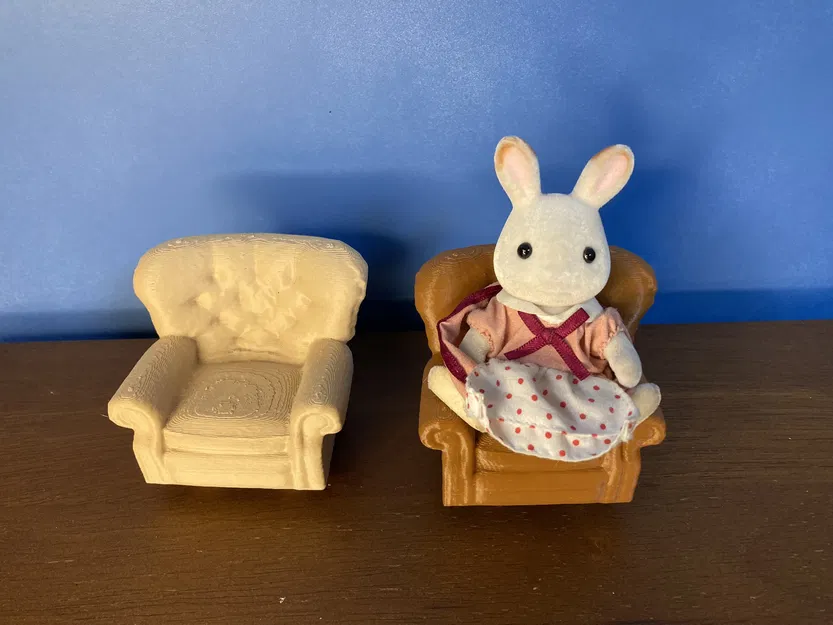 Ghế Bành Khổng Lồ Cho Gia Đình Sylvanian & Calico Critters - Image 2