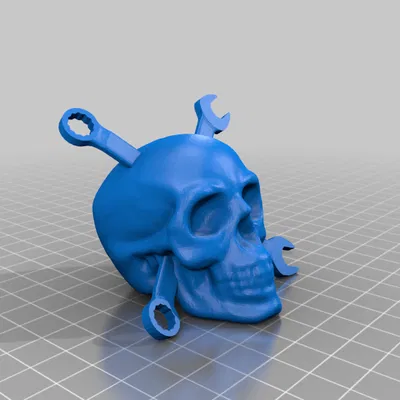 Đầu Lâu Thợ Máy - Mechanic Skull