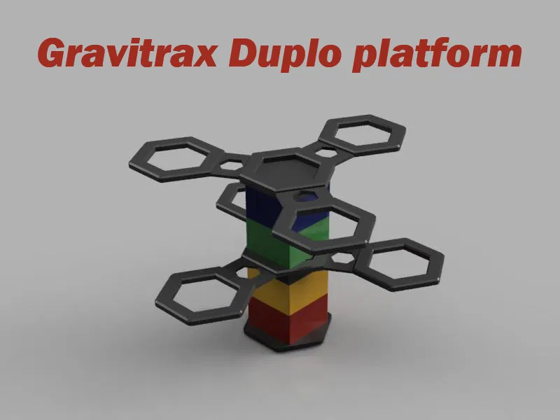 Bệ đỡ Duplo cho Gravitrax - Image 1