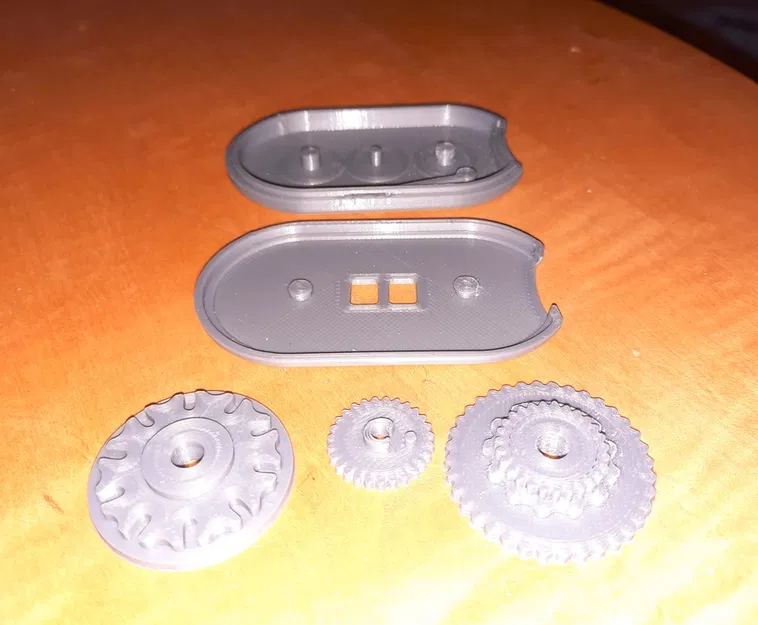 Bộ đếm bánh xe xoay tay đơn (00 đến 99) dùng cơ cấu Geneva Drive. - Image 3