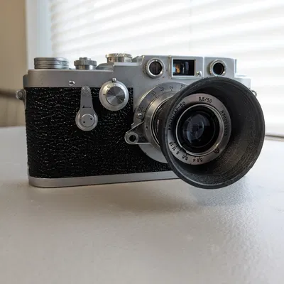 Chụp che sáng cho ống kính Industar-50