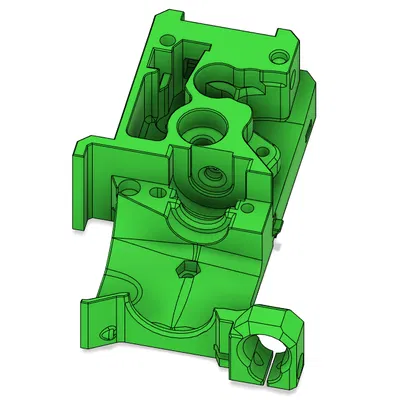 Hộp sau BMG Prusa (Remix) cho đầu dò đường kính 12mm