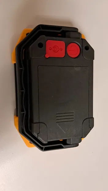 Nắp pin đèn LED di động có khe nam châm - Image 3