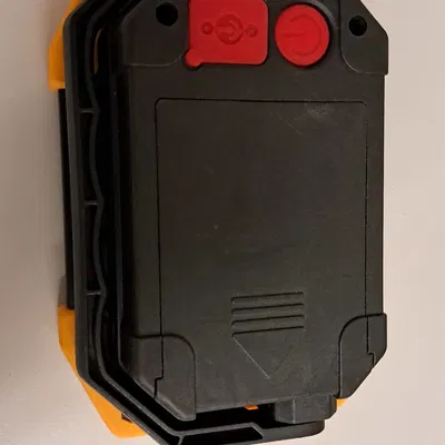 Nắp pin đèn LED di động có khe nam châm