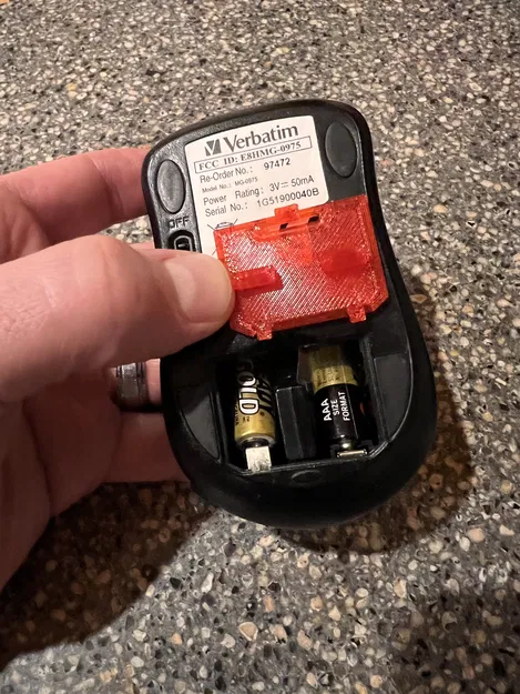 Nắp Pin Chuột Verbatim Thay Thế - Image 1