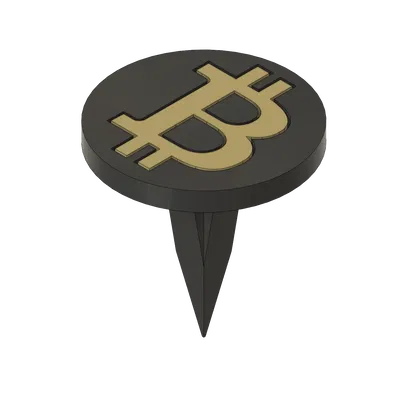 Bitcoin Golf Marker