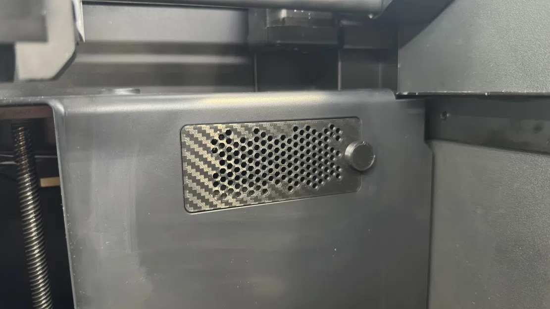 Nắp Che Lọc Carbon X1/P1 - In Không Cần Support + Tùy Chọn Có Lỗ - Image 2