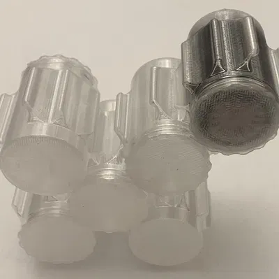 Hộp đựng lốp Mini-Z có nắp ren, xếp chồng thành lưới