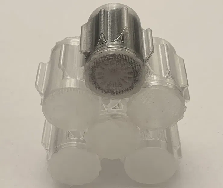 Hộp đựng lốp Mini-Z có nắp ren, xếp chồng thành lưới - Image 4