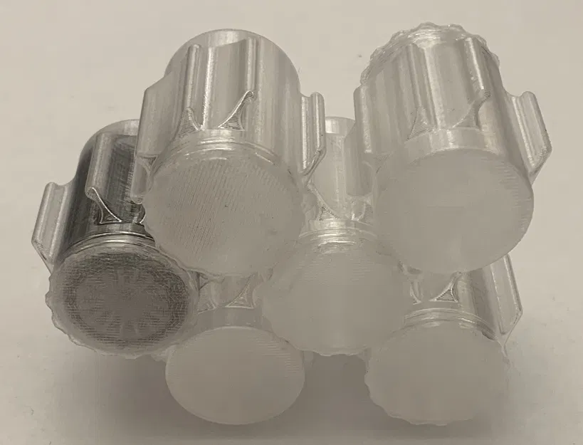 Hộp đựng lốp Mini-Z có nắp ren, xếp chồng thành lưới - Image 5