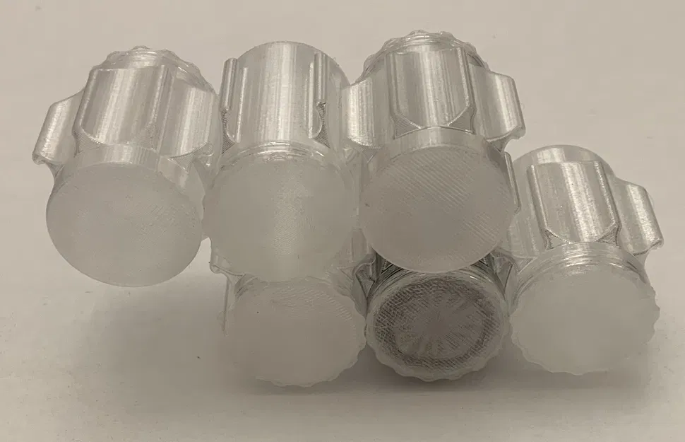 Hộp đựng lốp Mini-Z có nắp ren, xếp chồng thành lưới - Image 6