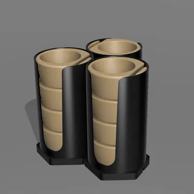 Hộp đựng ly trứng (có thể mở rộng/xếp chồng)