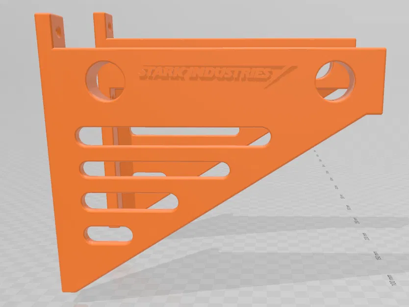 Chân đỡ Filament ống điện 3/4 logo Stark industries - Image 1