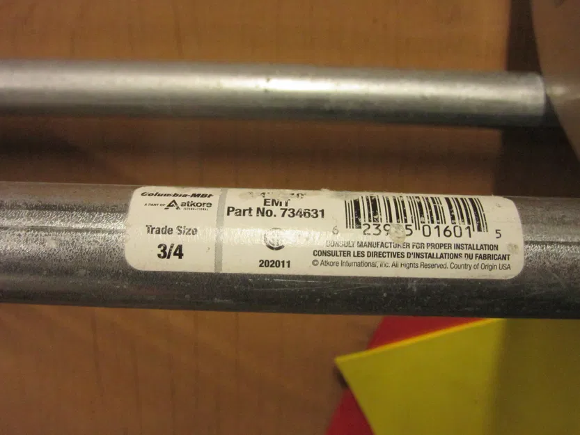 Chân đỡ Filament ống điện 3/4 logo Stark industries - Image 3