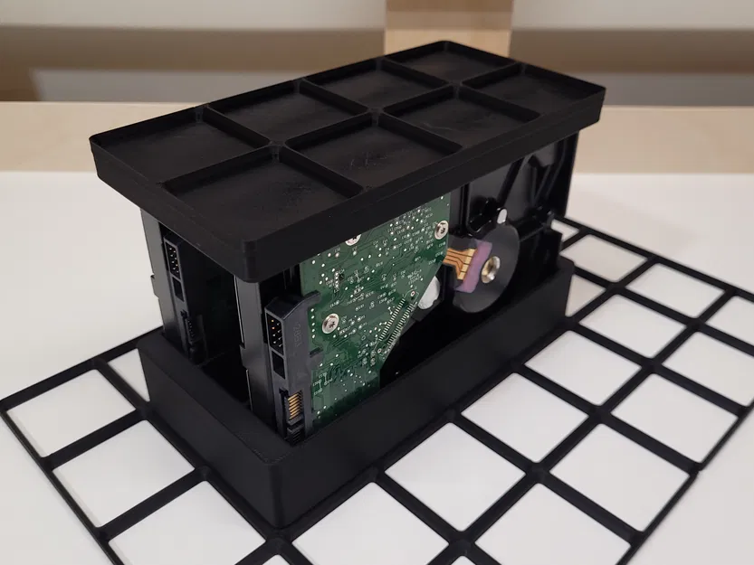 Khay Lưu Trữ Ổ Cứng 3.5" Gridfinity - Image 4