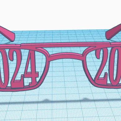 Kính Mắt 2024 Không Cần Dùng Support In 3D