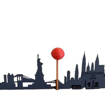 Đếm ngược Quả cầu Rơi NYC