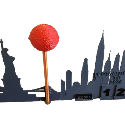 Đếm ngược Quả cầu Rơi NYC