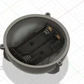 Quả cầu Giáng sinh có quạt tạo hiệu ứng tuyết rơi - Thumbnail 2