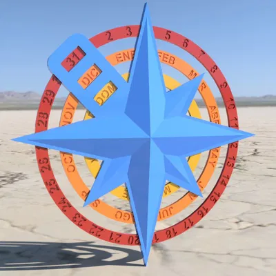 Lịch Vòng Xoay Hoa Hồng Vạn Niên và/hoặc Mặt Epi