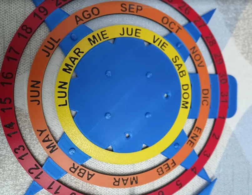 Lịch Vòng Xoay Hoa Hồng Vạn Niên và/hoặc Mặt Epi - Image 8