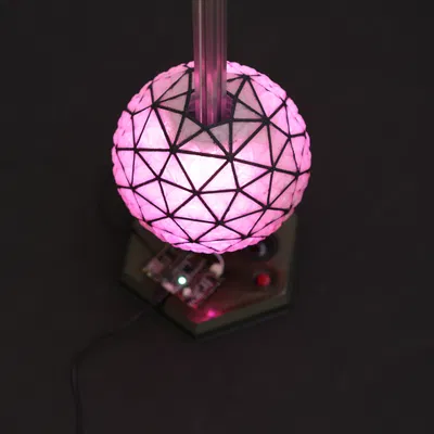 NYE Ball Drop - Mô hình Quả Cầu Đếm Ngược Năm Mới