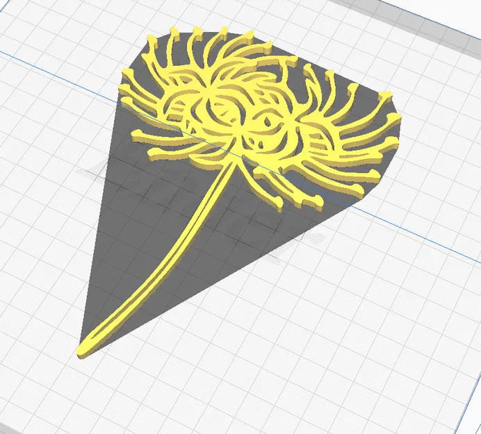 Trang Trí Tường Hình Hoa Nhện Đỏ - Image 1