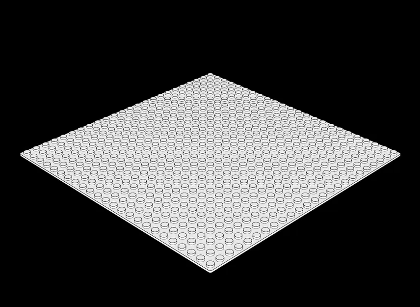 Tấm Đế Lego Tương Thích (367a.dat) 24 x 24 - Image 1