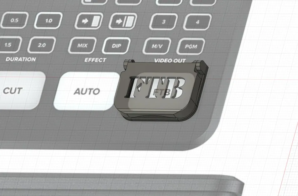 Nắp Che Nút Atem Mini Pro Iso Fade to Black FTB - Image 4