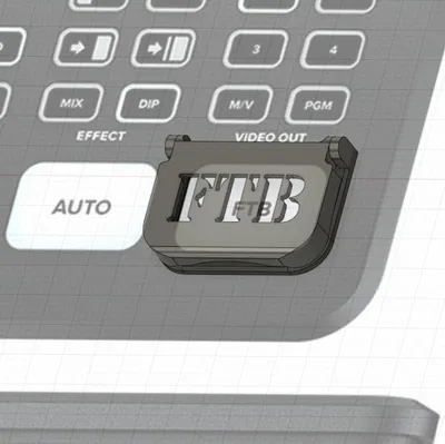 Nắp Che Nút Atem Mini Pro Iso Fade to Black FTB