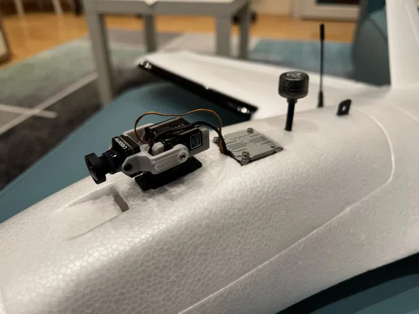 Giá đỡ gimbal xoay/nghiêng cho máy bay FPV (DJI FPV / Caddx Vista / Air Unit) - Image 1