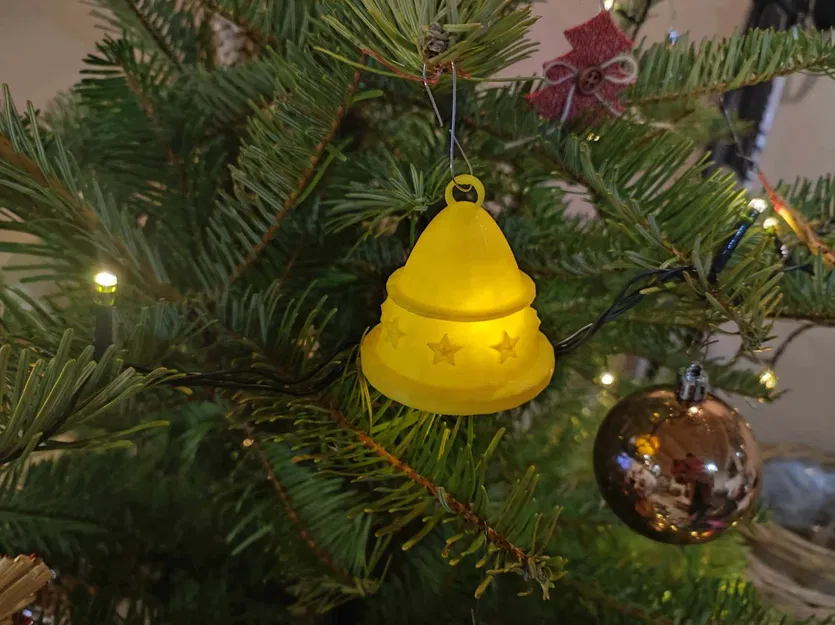 Trang trí Chuông Giáng sinh - Vánoční ozdoba zvoneček - Image 1
