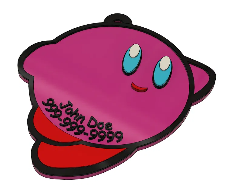 Thẻ Đeo Túi Kirby - Image 2